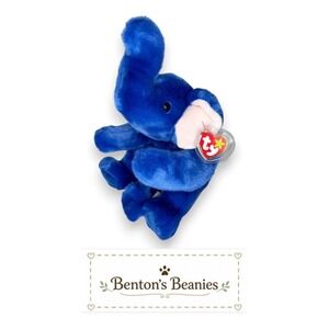 Peanut the Elephant TY Beanie Buddies | Mint Tags